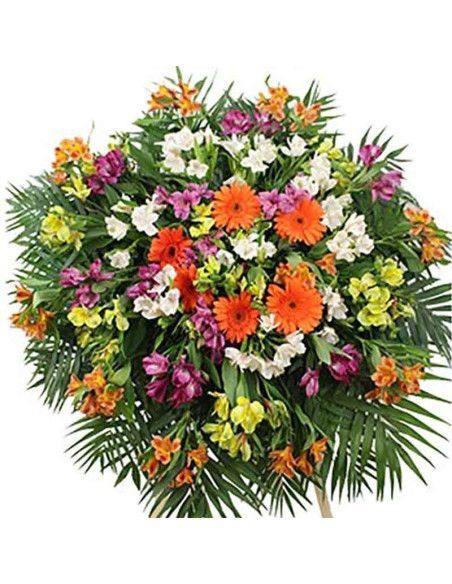 Траурный венок «Tropical» · яркие герберы | Майорка