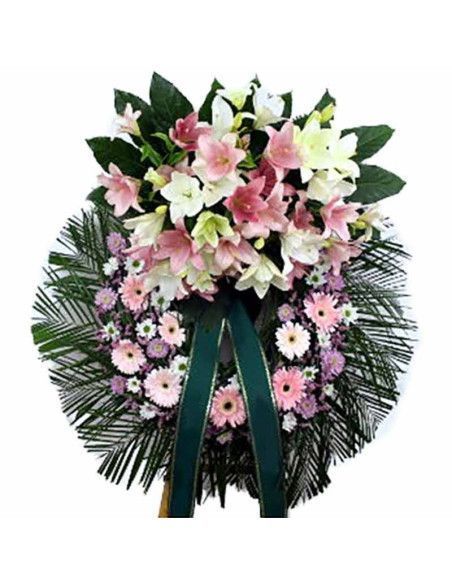 Trauerkranz «San Francisco» · Gerbera und Lilien | Mallorca