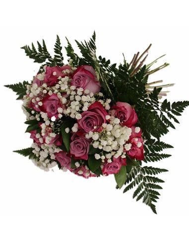 Ramo de Rosas Bonito Deep Purple | Floristería Mallorca