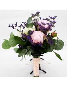 Small bridal bouquet with peonies - Mallorca Florist