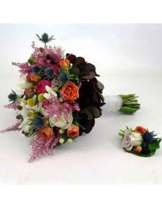 Vintage bridal bouquet - Florist Mallorca