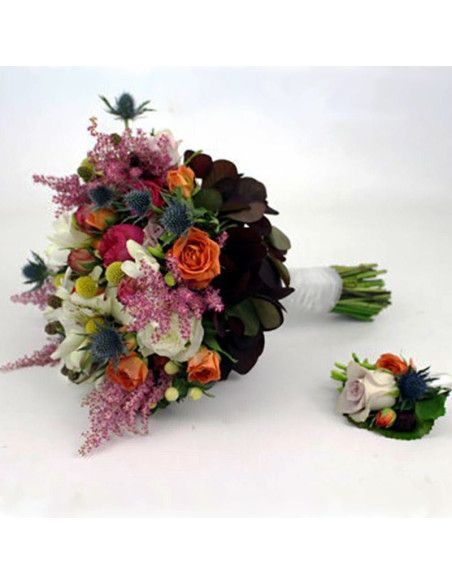 Ramo de novia vintage - Floristería Mallorca
