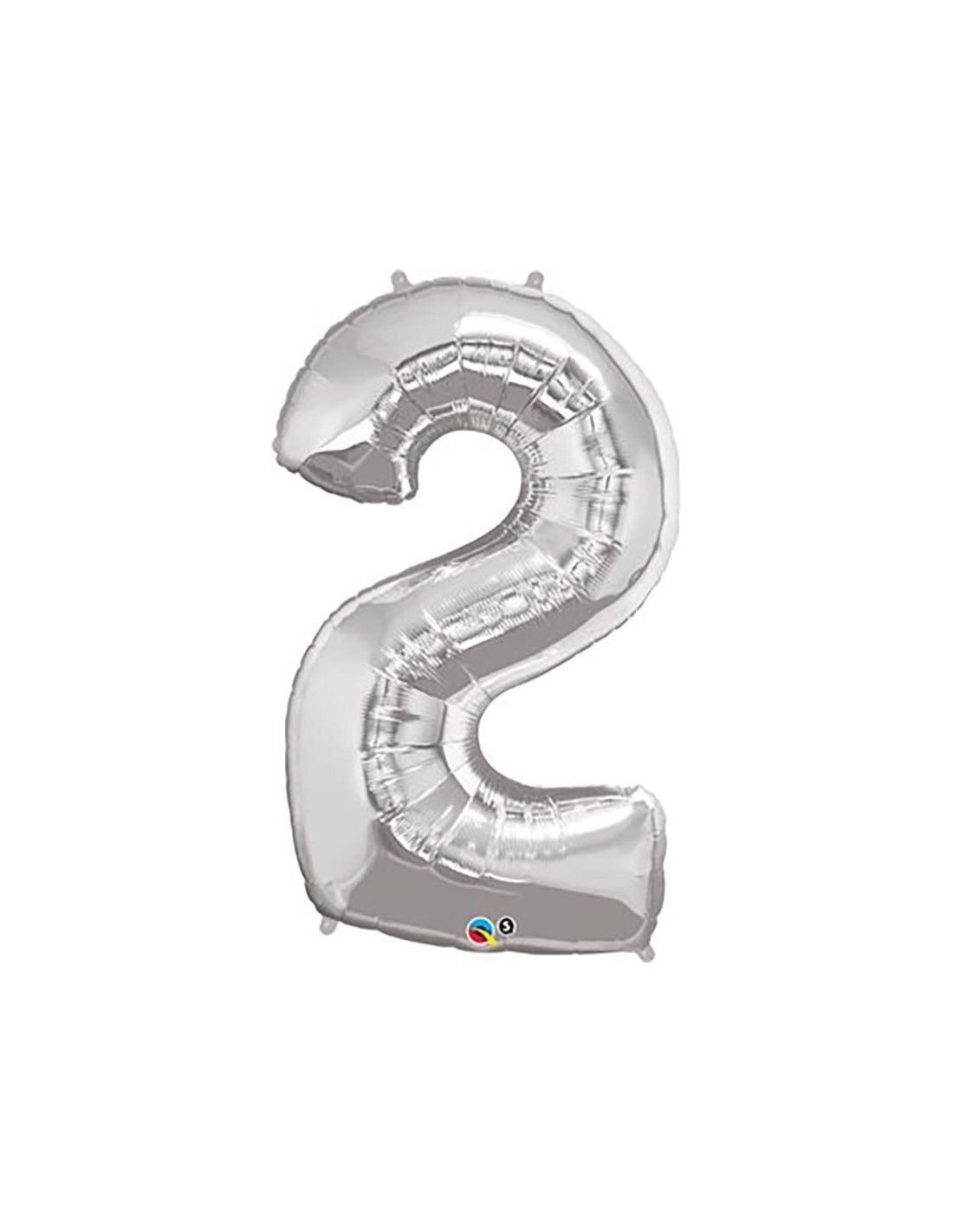 Unique Party Heliumballon Sternform, Silber, 50 Cm – Folienballon Für Weihnachten, Silvester, Hochzeiten