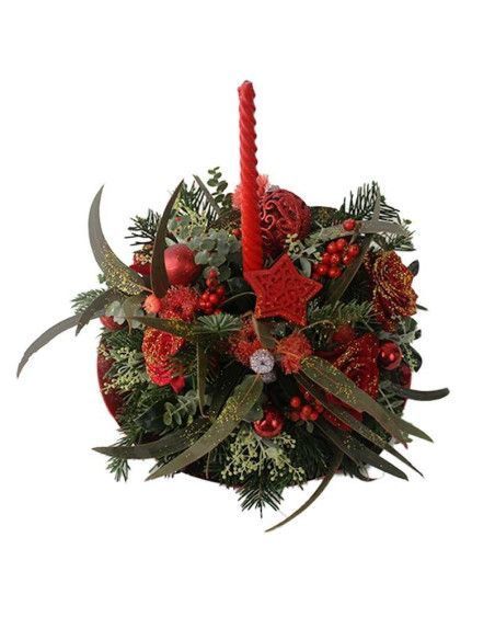 Centre de table de Noël « Claus » | Floristería Mallorca