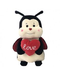 Peluche mariquita love 30cm - Floristería Mallorca