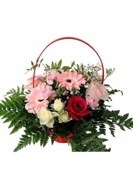 assorted flower basket - Mallorca florist