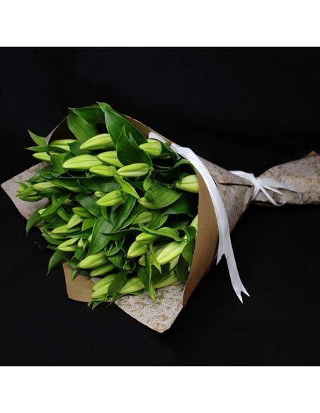 Oriental lilium bouquet - Mallorca Florist