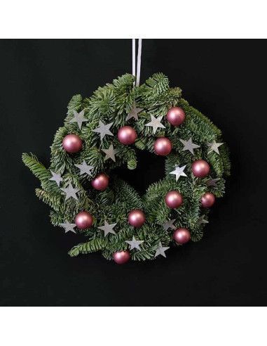 Weihnachtskranz für Tür "Noelia" - Mallorca Florist
