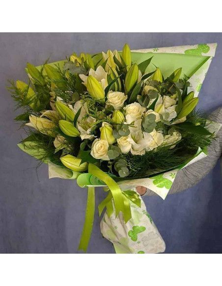 Grand bouquet de lys « Gala » | Floristería Mallorca