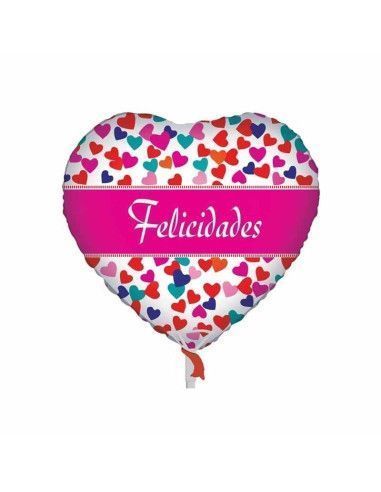 Ballon cœur « Felicidades » - Floristería Mallorca