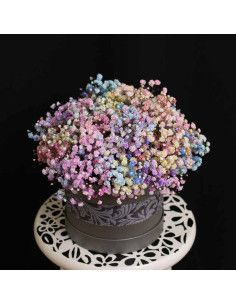 Cesta con Flores Multicolor | Floristería Mallorca 2