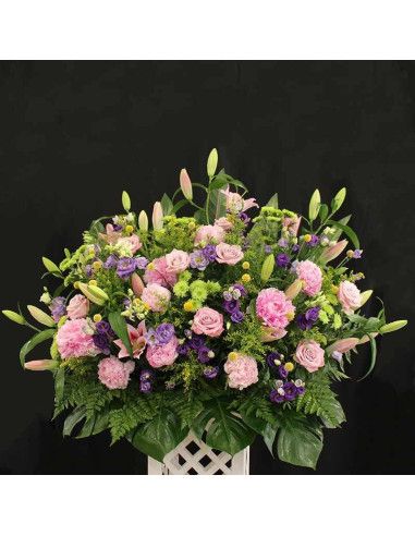 Bestattungszentrum für saisonale Blumen (Groß) - Mallorca Florist