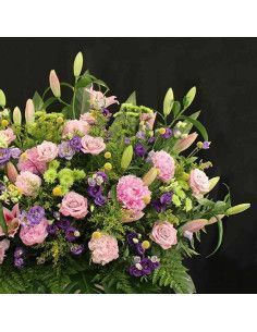 Seasonal flower funeral center (Large) - Mallorca Florist 2