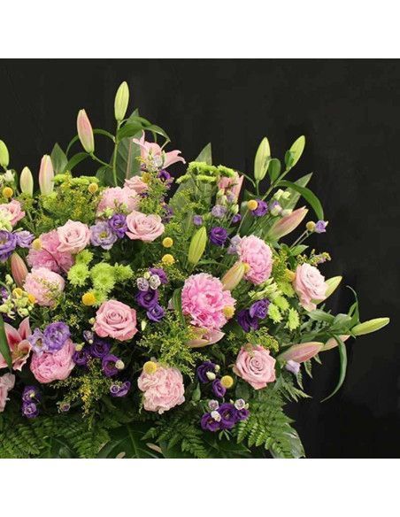 Seasonal flower funeral center (Large) - Mallorca Florist