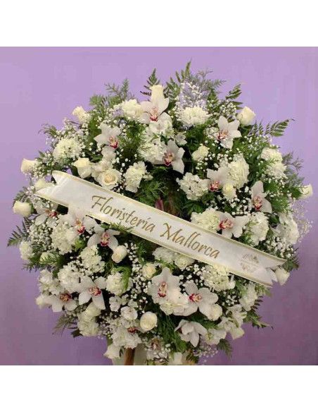 Funeral wreath (Neus) - Mallorca Florist