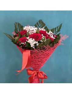 Roter Rosenstrauß 6-11 | Sie Wählen | Floristeria Mallorca