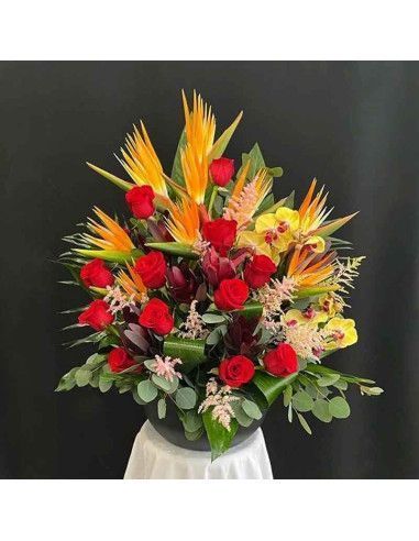 Centro Floral Elegancia Tropical | Floristería Mallorca