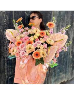 Caja de flores "Eden" | Floristería Mallorca
