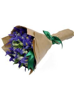 Ramo de Iris y Alstroemerias · Envío en Mallorca 2