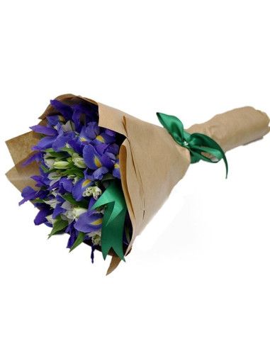 Iris & Alstroemeria Bouquet | Delivery in Mallorca
