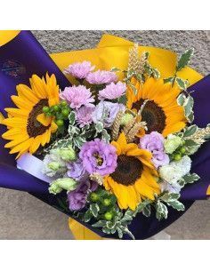 Ramo de girasoles "Toscana" | Floristería Mallorca 2