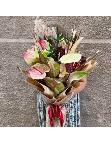 Anthurium bouquet "Venice" | Florist Majorca