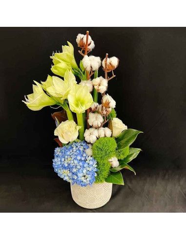 Christmas Centerpiece "Winter Elegance" | Mallorca Florist