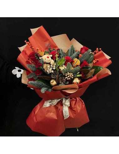 Ramo Navideño 'Alegre Reno' | Floristería Mallorca