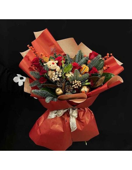 Ramo Navideño 'Alegre Reno' | Floristería Mallorca