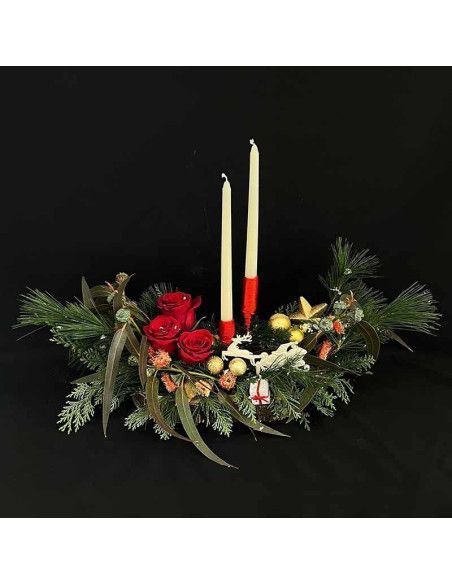 Herzstück „Frohe Weihnachten“ | Mallorca-Florist