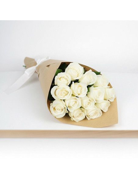 Ramo de Rosas Blancas Premium – Envío a Domicilio en Palma