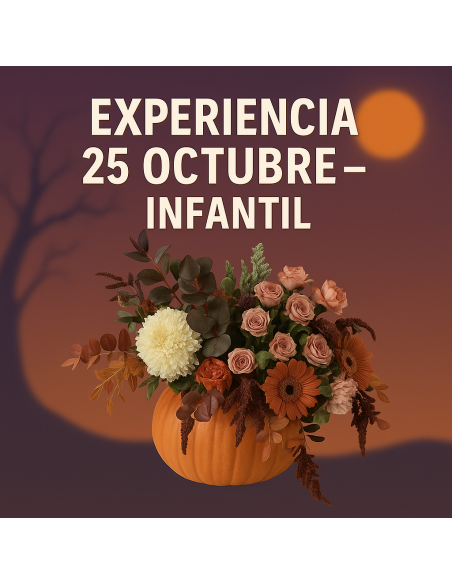 Experiencia Halloween 25 octubre - Infantil