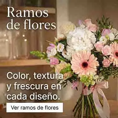 Ramos de flores variadas y artesanales para regalar en Palma de Mallorca